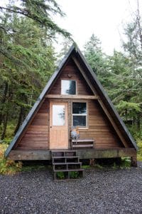 Pigot Bay Cabin, Whittier, Alaska, USA