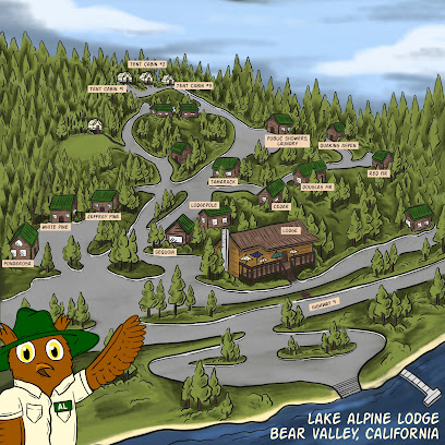 Lake Alpine Lodge, Bear Valley, California, USA