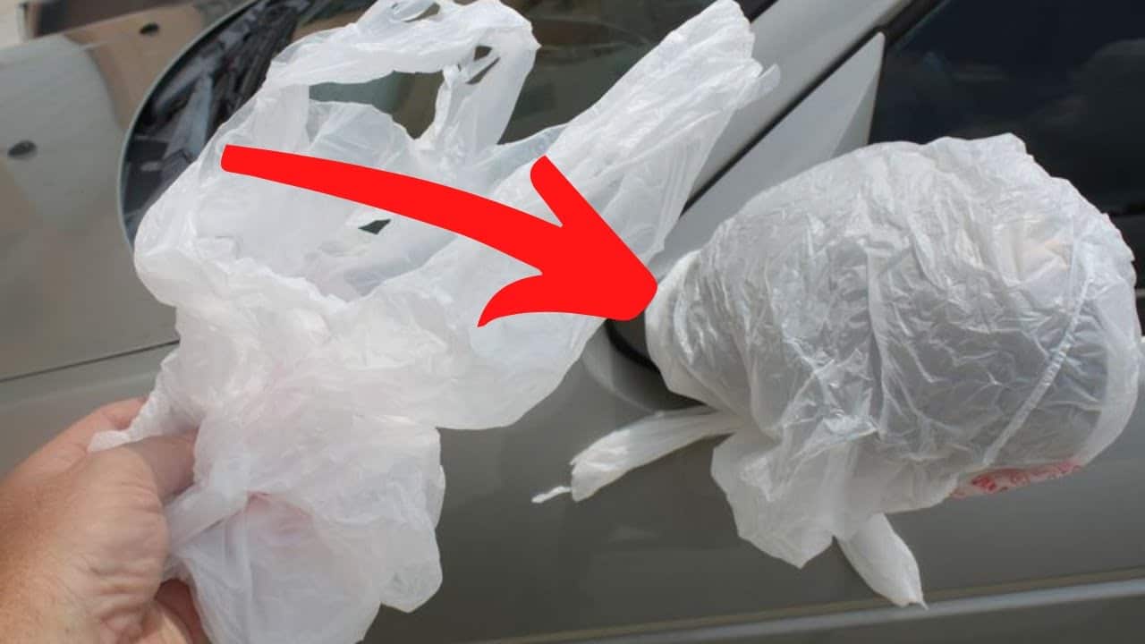 Unconventional Travel Hack: The Utility of a Plastic Bag on a Mirror while Traveling Alone