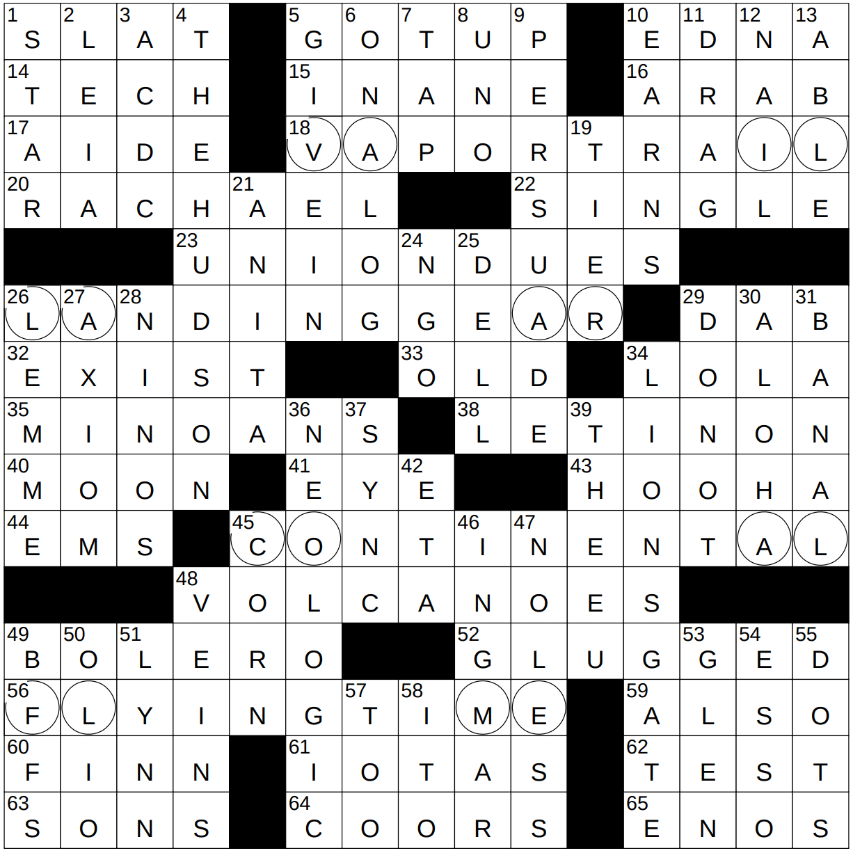 travel by private jet crossword