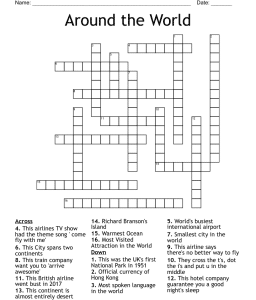 Unraveling the Puzzle: The Crossword Guide to Couchsurfing Around the World